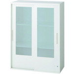 【別途送料あり】プラス（PLUS）　648353）L6　引違いガラス保管庫　L6−G105G　W4　【品番：L6-G105G W4】
