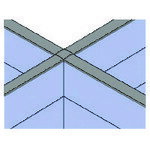 ●LF　連結部材　高さ同位置　LF−10R−90X　DGY　（625155） 質量・質量単位 ●1.2kg 【メーカー名】プラス（株） 【メーカー品番】LF-10R-90X DGY