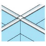 プラス（PLUS）　626432）LF　連結部材　高さ同位置　LF−10R−90X　M4　【品番：LF-10R-90X M4】