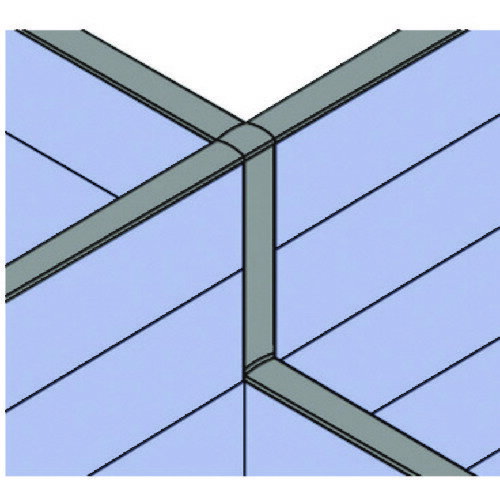 プラス（PLUS）　627434）LF　連結部材　段差2段　LF−1913D−90X1　DGY　【品番：LF-1913D-90X1 DGY】