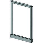 プラス（PLUS）　625002）LFパネル　フレーム　LF−F0610　DGY　【品番：LF-F0610】