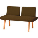 プラス（PLUS）　40395）LS−5000　2人掛け　肘なし　LS−5220N　DBR　【品番：LS-5220N DBR】