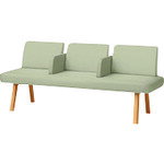 Other - 【別途送料あり】プラス（PLUS）　40336）LS−5000　3人掛け　中肘付　LS−5332AN　LG　【品番：LS-5332AN LG】