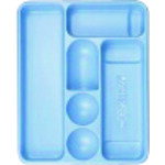プラス（PLUS）　63814）デスクトレー　M　ブルー　【品番：M BL】