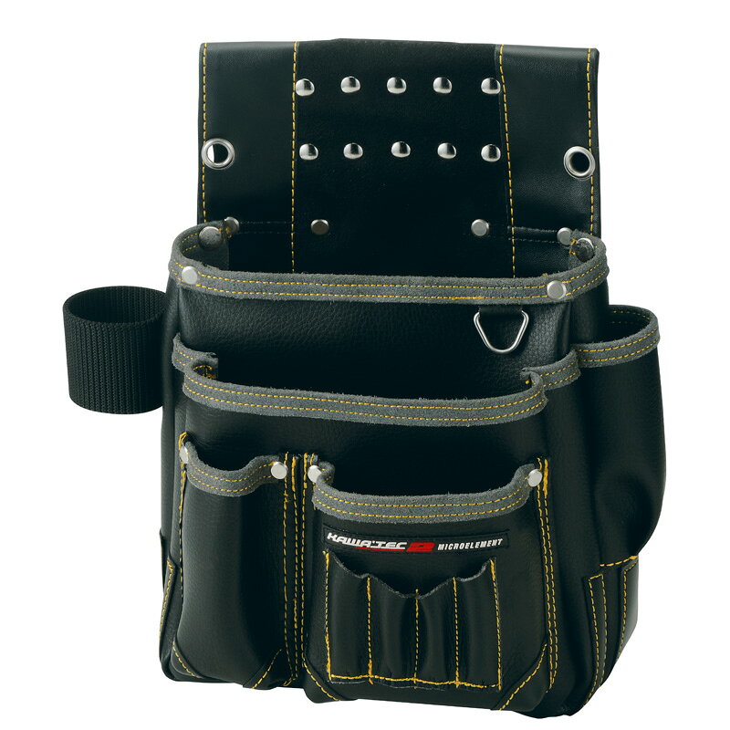 プロスターACR　Newkw2 仮枠釘袋 工具差付 小　黒　【品番：KE-803B】