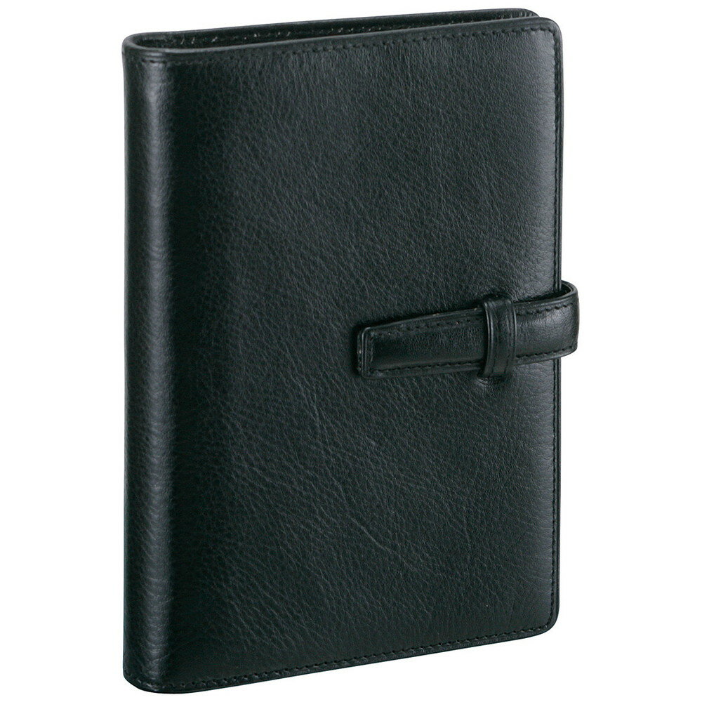 レイメイ藤井 ダ・ヴィンチ ポケットサイズ システム手帳（リング14mm） ブラック 【品番：DP3008B】