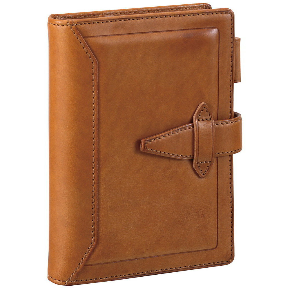 レイメイ藤井 ダ・ヴィンチ グランデ ロロマクラシック ポケットサイズ システム手帳(リング14mm) ブラウン 【品番:DP3015C】