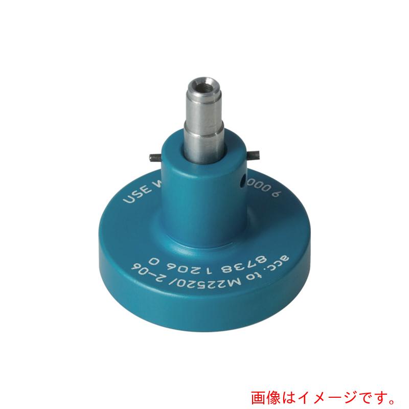 特長 ●圧着工具（8738−0000−6）用のロケーターです。 ●精密な圧着作業が可能です。 用途 ●精密な圧着作業に。 仕様 ●型式：M22520/2-10(K43) ●適合機種：8738-0000-6 ●適合本体：本体品番：8738-0000-6 ●M22520/2-10(K43) 材質 ●アルミ 質量・質量単位 ●30.0g 【メーカー名】Rennsteig Werkzeuge 【メーカー品番】8738-1210-0