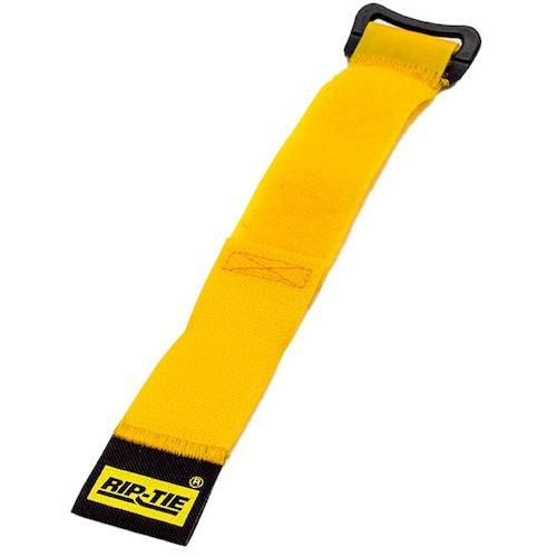 樂天商城 - RIP-TIE　ケーブルラップバックル　25．4mmX228．6mm　1本入　黄　【品番：HB-09-1PK-Y】
