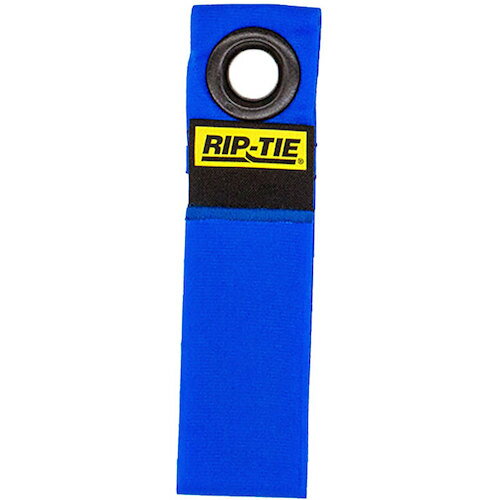 特長 ●高い耐久性を誇るRIP-TIEケーブルラップ。 ●サイズ、カラーバリエーションも豊富です。 用途 ●ケーブル管理に。 仕様 ●色：青 ●幅(mm)：38.1 ●長さ(mm)：228.6 ●厚さ(mm)：2 ●最大結束径(mm)：50 ●引張強度(N)：175 ●使用温度範囲(℃)：-56〜93.3 ●耐久使用回数(回)：10000 ●RIP-TIEケーブルキャリアーLG用のハトメ穴付き面ファスナーストラップ ●別売りのカラビナと合わせて使用します(カラビナとのセット商品も発売中) ●複数のストラップをひとつのカラビナにまとめて使える ●ツールベルト・バッグなどに取り付けて、ケーブル類をスマートに管理 ●設営の際、トラスに一時的にケーブルを這わせておくのにも便利 ●素材は1万回以上の着脱テストをクリアしたVelcro(R)社製 材質 ●ナイロン 質量・質量単位 ●24.0g 【メーカー名】（株）RIP−TIE 【メーカー品番】LG-09-G04-BU
