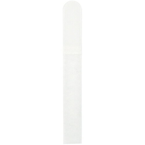 小夹子 - RIP-TIE　エコノラップ　19．05mmX279．4mm　2本入　白　【品番：M-11-E02-N-W】