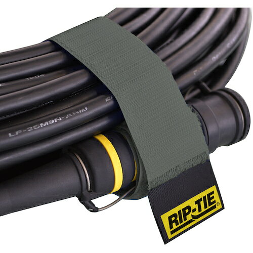 RIP-TIE　オプティカルラップ　38mm×450mm　50本入　灰　【品番：OP-18-050-GY】