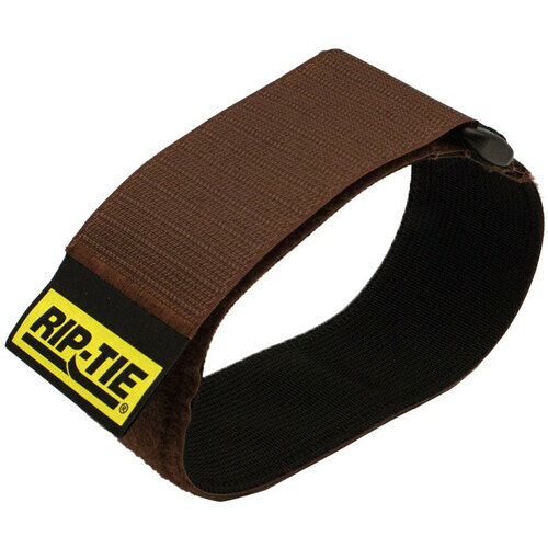 特長 ●高い耐久性を誇るRIP-TIEケーブルラップ。 ●サイズ、カラーバリエーションも豊富です。 用途 ●ケーブル管理、結束ベルトに。 仕様 ●色：茶 ●幅(mm)：50.8 ●長さ(mm)：914.4 ●厚さ(mm)：3 ●最大結束径(mm)：245 ●引張強度(N)：235 ●使用温度範囲(℃)：-56〜93.3 ●耐久使用回数(回)：10000 ●裏面に工業用ナイロンウェビングを縫い合わせて補強した重負荷向けタイプ ●バックルにストラップを一度通して引っ張ることで、力をかけずにケーブル類をしっかり固定することができます ●ケーブル類の管理はもちろん、三脚、ガーデンホース、スーツケースなどの固定用バンド、荷締めベルトとしても最適 ●先端にはプルタブ付きで、ケーブルを巻き外しする際も片手でスムーズ ●素材は1万回以上の着脱テストをクリアしたVelcro(R)社(ベルクロ)の面ファスナー 材質 ●ナイロン 質量・質量単位 ●2000.0g 【メーカー名】（株）RIP−TIE 【メーカー品番】OW-36-050-BN