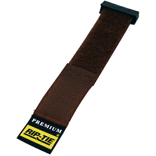 RIP-TIE　リップロックケーブルラップ　25．4mmX165．1mm　10本入　茶　【品番：RLH-065-010-BN】
