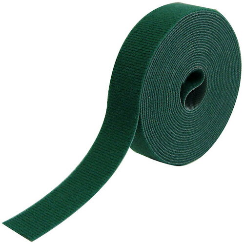 RIP-TIE　ラップストラップ　12．7mmX182．88m　1巻　緑　【品番：W-60-1SP-GN】