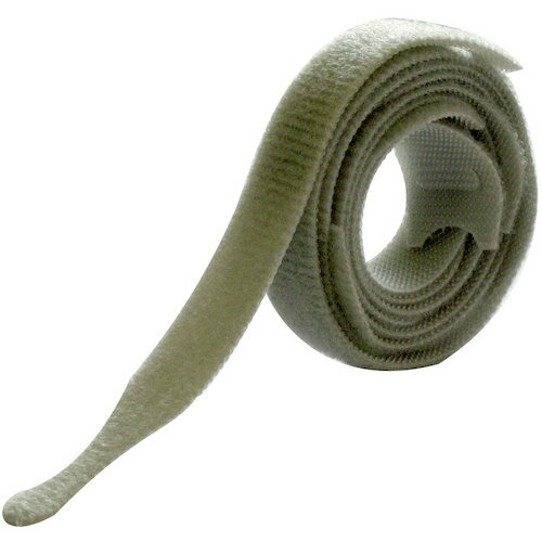 特長 ●高い耐久性を誇るRIP-TIEケーブルラップ。 ●サイズ、カラーバリエーションも豊富です。 用途 ●ケーブル管理に。 仕様 ●色：灰 ●幅(mm)：12.7 ●長さ(mm)：203.2 ●厚さ(mm)：1.35 ●最大結束径(mm)：44 ●引張強度(N)：98 ●使用温度範囲(℃)：-17〜105 ●耐久使用回数(回)：200〜300 ●両面タイプの面ファスナー式ケーブルラップ ●上部の穴に一度通してケーブルに固定 ●Velcro(R)社製の高品質な素材 ●フックとループを結合する技術はアメリカのパテント取得 ●安価な類似品のように結合部分が容易にはがれる心配がありません 材質 ●ナイロン／ポリエチレン 質量・質量単位 ●2000.0g 【メーカー名】（株）RIP−TIE 【メーカー品番】Y-08-900-GY