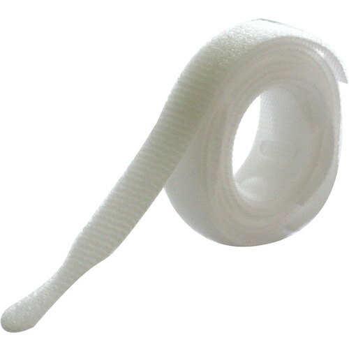 特長 ●高い耐久性を誇るRIP-TIEケーブルラップ。 ●サイズ、カラーバリエーションも豊富です。 用途 ●ケーブル管理に。 仕様 ●色：白 ●幅(mm)：12.7 ●長さ(mm)：203.2 ●厚さ(mm)：1.35 ●最大結束径(mm)：44 ●引張強度(N)：98 ●使用温度範囲(℃)：-17〜105 ●耐久使用回数(回)：200〜300 ●両面タイプの面ファスナー式ケーブルラップ ●上部の穴に一度通してケーブルに固定 ●Velcro(R)社製の高品質な素材 ●フックとループを結合する技術はアメリカのパテント取得 ●安価な類似品のように結合部分が容易にはがれる心配がありません 材質 ●ナイロン／ポリエチレン 質量・質量単位 ●2000.0g 【メーカー名】（株）RIP−TIE 【メーカー品番】Y-08-900-W