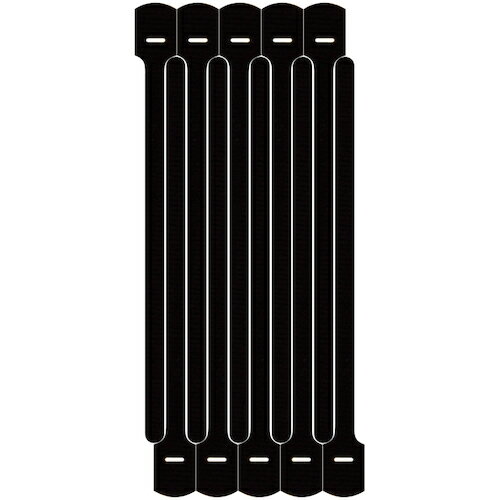 RIP-TIE����åץ����饤�ȥߥˡ�6mmX140mm��10���������������֡�Y-55-Q10-BK��