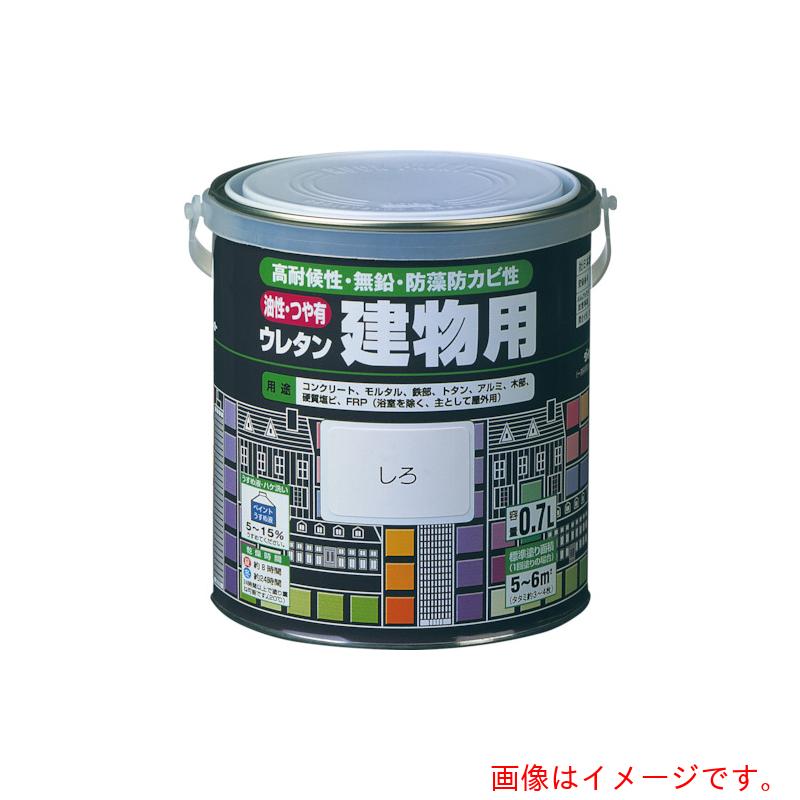 Paint - ロックペイント　油性ウレタン建物用　オレンジ　0．7L　【品番：H06-1620 03】
