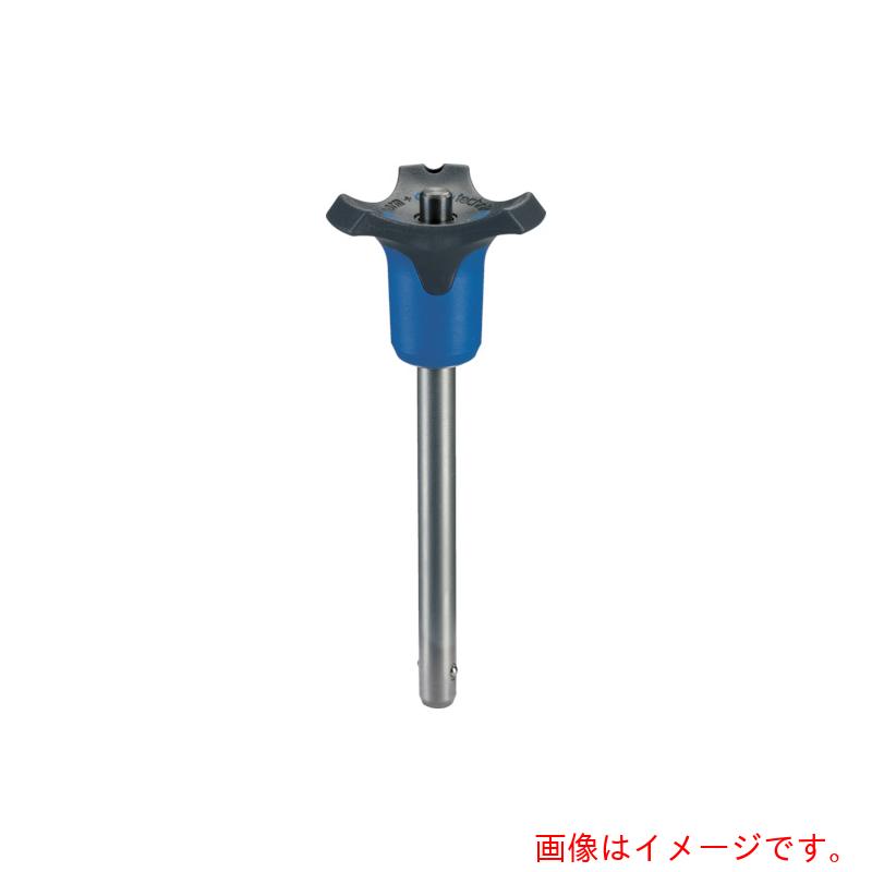 ロームヘルド・ハルダー　HALDER　ボールロックピン　セルフロッキング　ブルー　ピン径16　ワーク最大厚40　【品番：22370.0508】