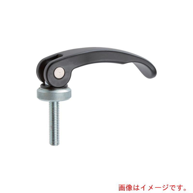 ロームヘルド・ハルダー　HALDER　偏心クイッククランプレバー　オネジ付　82mm　M8　【品番：23390.0123】
