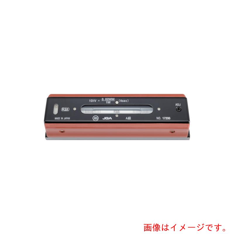 新潟理研測範（RSK） 平形水準器 A級 150×0．05 【品番：06-05-150】