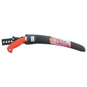 サボテン 楽切カーブ鋸(鞘付) レッド 【品番:2470】