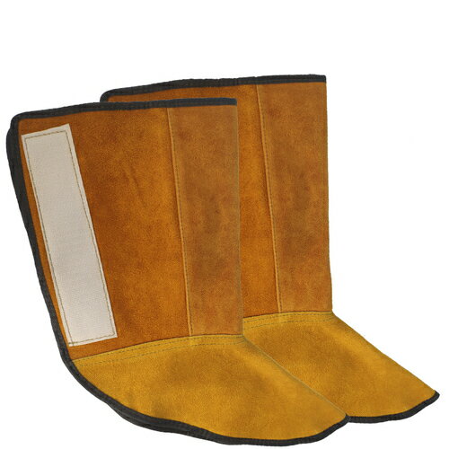 セーフラン安全用品（SAFERUN）　溶接用牛革靴カバー　フリーサイズ　【品番：J2354】□