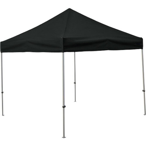 【別途送料あり】さくらコーポレーション　かんたんてんと　3．0m×3．0mオールアルミフレーム　黒　【品番：KA/6WA-BK】(4)