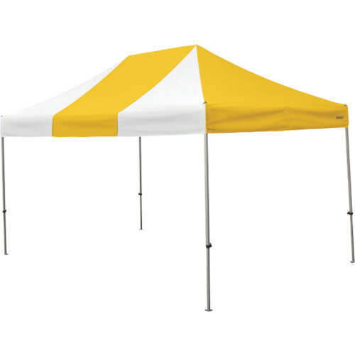 【別途送料あり】さくらコーポレーション　かんたんてんと　3．0m×4．5mオールアルミフレーム　黄白　【品番：KA/7WA-YW】