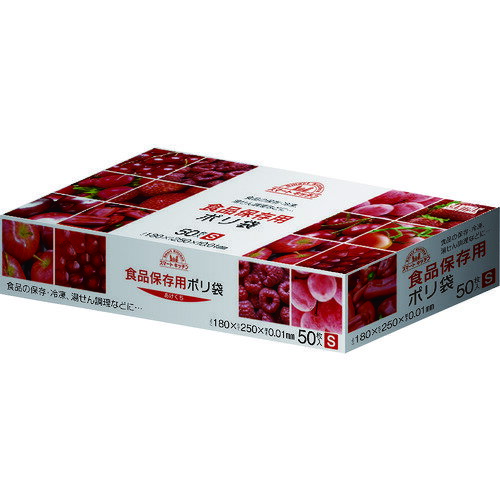日本サニパック（sanipak）　スマートキッチン保存袋S箱入り　50枚　【品番：KS06】