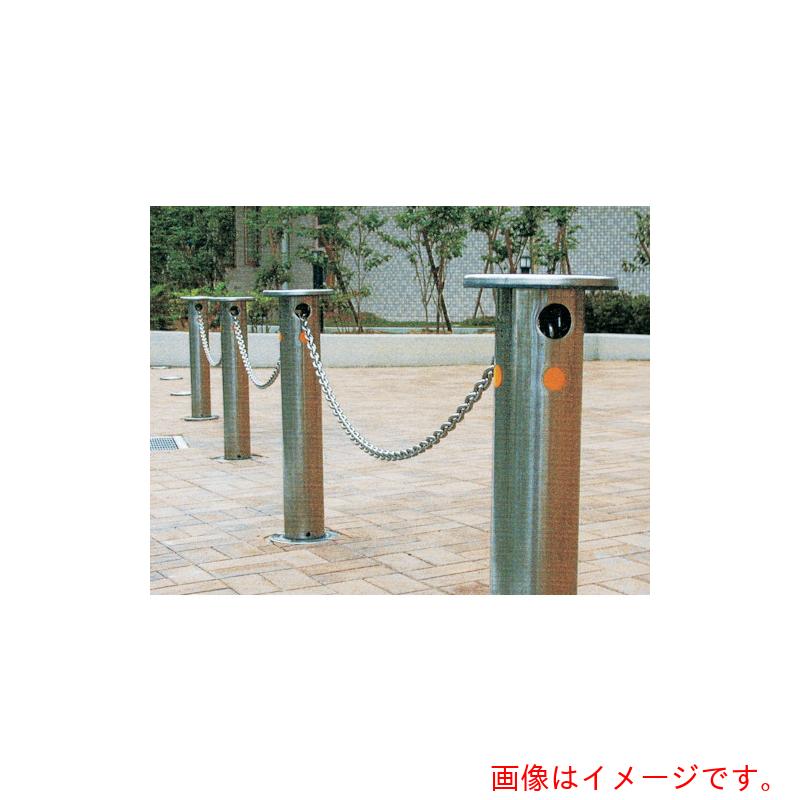 サンキン　メドーマルク　ステンレス製ポールタイプ（上下式）　ポール径114．3×t2．5×H700mm　【品番：J-11CN】