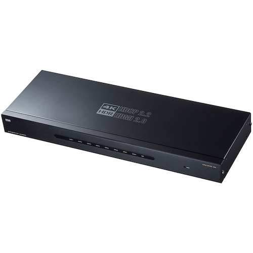 サンワサプライ（SANWA SUPPLY） 4K／60Hz・HDR対応HDMI分配器（8分配） 【品番：VGA-HDRSP8】