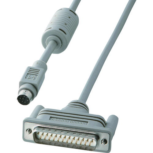 サンワサプライ（SANWA SUPPLY）　RS−232CケーブルMacintosh対応（シリアルポート・モデム・TA用・1．5..