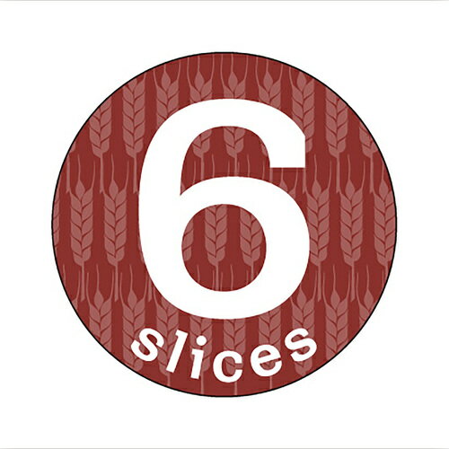 ササガワ(SASAGAWA) 食品表示ラベル シール 6 slices 【品番:41-10182】