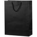 ササガワ(SASAGAWA) 手提げ袋 手提げ袋 マットブラック 380×150×500 5006721 【品番:50-6721】