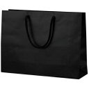 ササガワ(SASAGAWA) 手提げ袋 手提げ袋 マットブラック 450×120×330 5006821 【品番:50-6821】