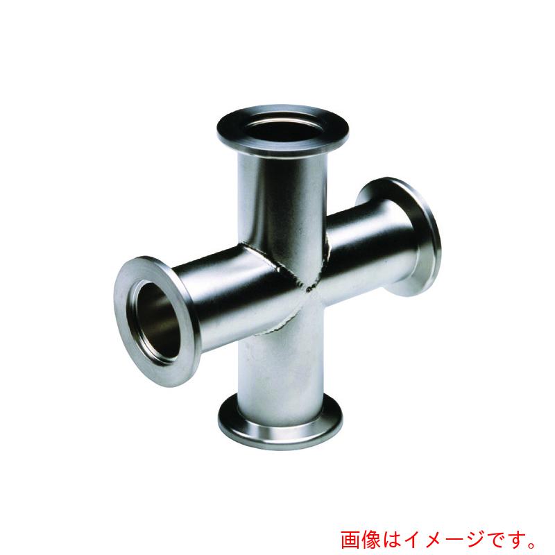 佐藤真空　NW真空配管部品［AL］［ZVP］シリーズ　クロス管　【品番：ALX-50】