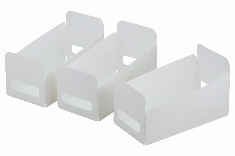 セーブ・インダストリー　組立て簡単収納BOX 3個組　【品番：SV-6742】