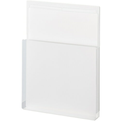 セキセイ（sedia）　壁面収納ラック　ホッチdeラック　A4　タテ　クリア　【品番：SEL-2831-90】