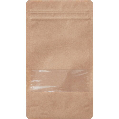 Bags - 生産日本社（セイニチ）　「ラミジップ」　クラフト窓付（クラフトタイプ）　180×120＋35　（50枚入）　【20個】　【品番：KRC-12】