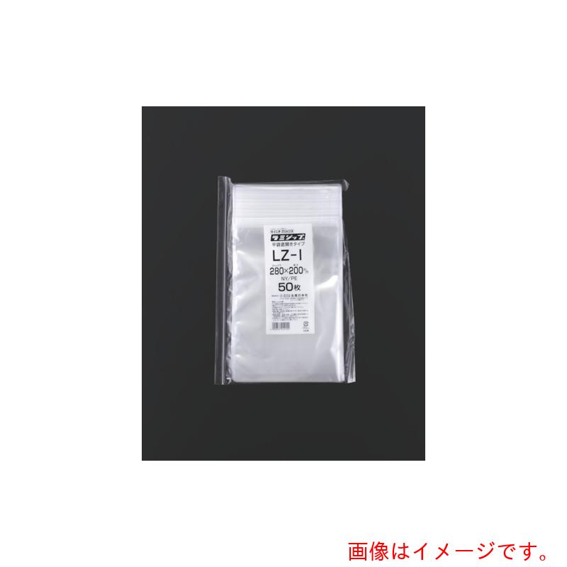 生産日本社（セイニチ）　チャック袋　「ラミジップ」　LZ−I　平袋ナイロンタイプ（800枚入）　【品番：LZ-I】(3.0)