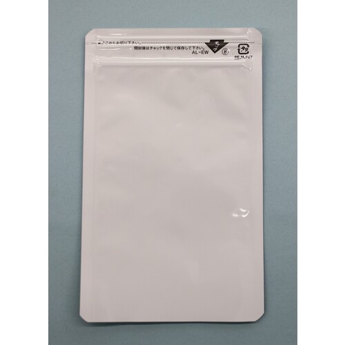楽天住設プロ　楽天市場店生産日本社（セイニチ）　チャック付き保存袋　ラミジップ　AL−EW　平袋アルミホワイトタイプ　シルバー　140×100　【64個】　【品番：AL-EW】