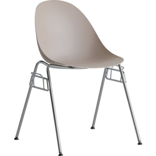 関家具　クラッシュ　オフィスチェア　エッグチェアA　ベージュ　【品番：EGG A CHAIR BEIGE】