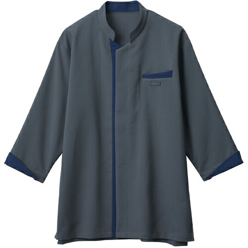 サーヴォ(SERVO) サンペックス 男女兼用ショップコート グレー 【品番:AD0601-B3-3L】