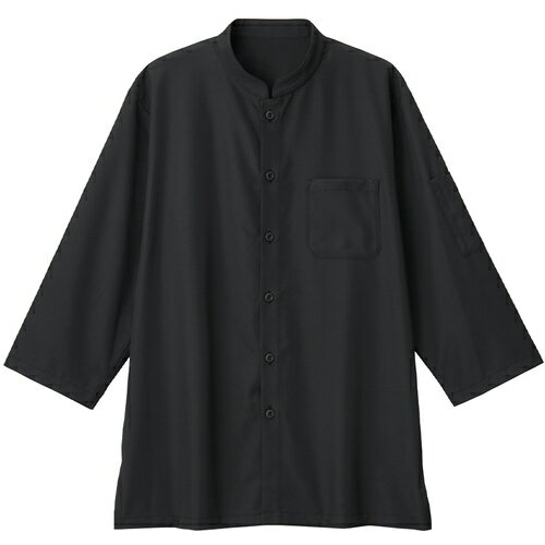 サーヴォ（SERVO） サンペックス 【吸汗速乾・軽量】 男女兼用ショップコート ブラック 【品番：BL1900-B9-LL】