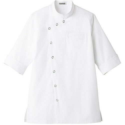 サーヴォ(SERVO) サンペックス 七分袖ショップコート ホワイト 4L 【品番:ET1301-4L】