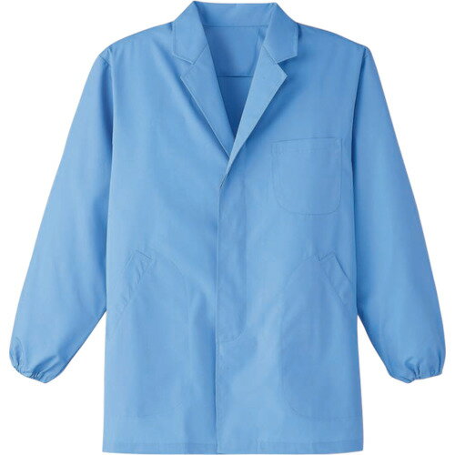 サーヴォ（SERVO）　サンペックス　男子調理衣　長袖サックス　抗菌　L　【品番：FA797L】