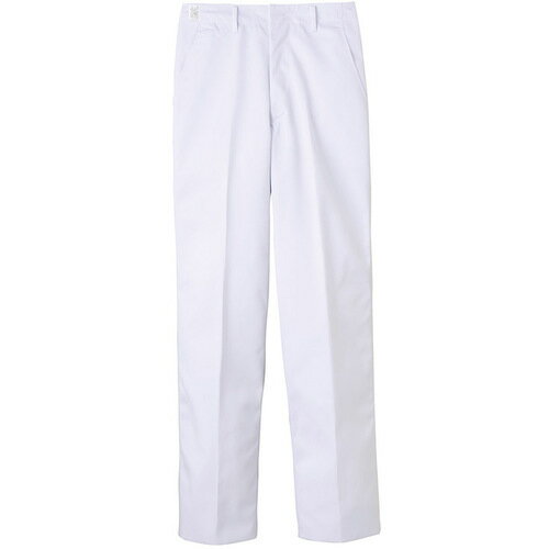 サーヴォ（SERVO） サンペックス 【男性用】調理衣ストレートパンツ ホワイト 85 【品番：FH430-85】