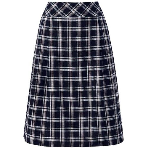 サーヴォ（SERVO）　GROW　ティアラ・チェックタックスカート紺系17　【品番：GSKL-1963-K5-17】